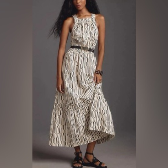 Anthropologie Dresses & Skirts - The Somerset Maxi Dress: Poplin Halter Edition